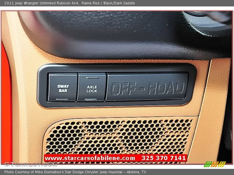 Flame Red / Black/Dark Saddle 2011 Jeep Wrangler Unlimited Rubicon 4x4