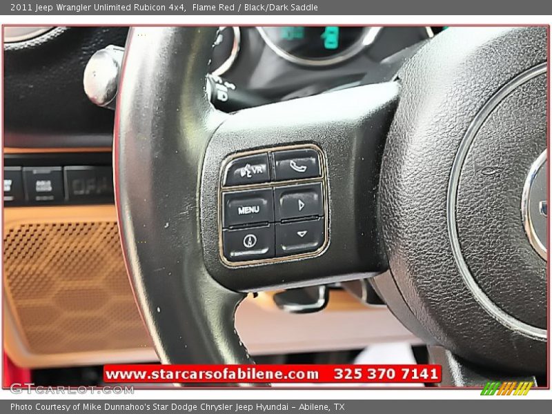 Flame Red / Black/Dark Saddle 2011 Jeep Wrangler Unlimited Rubicon 4x4