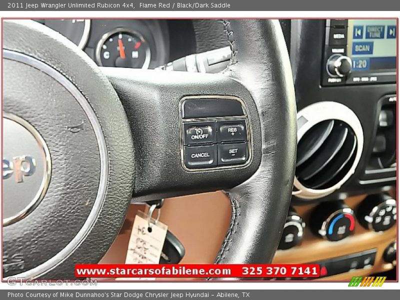 Flame Red / Black/Dark Saddle 2011 Jeep Wrangler Unlimited Rubicon 4x4