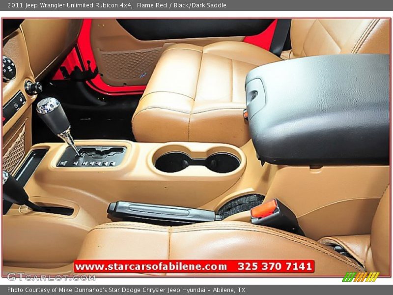 Flame Red / Black/Dark Saddle 2011 Jeep Wrangler Unlimited Rubicon 4x4