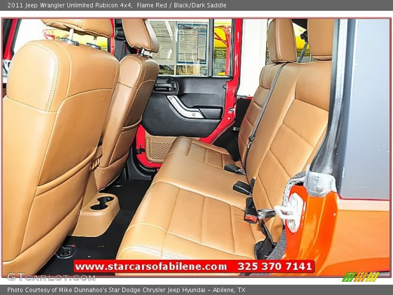Flame Red / Black/Dark Saddle 2011 Jeep Wrangler Unlimited Rubicon 4x4