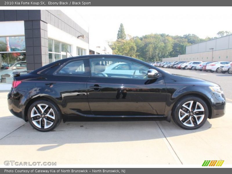 Ebony Black / Black Sport 2010 Kia Forte Koup SX