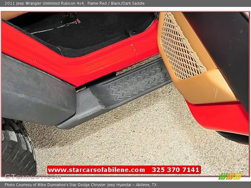 Flame Red / Black/Dark Saddle 2011 Jeep Wrangler Unlimited Rubicon 4x4