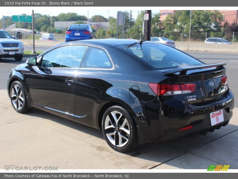Ebony Black / Black Sport 2010 Kia Forte Koup SX