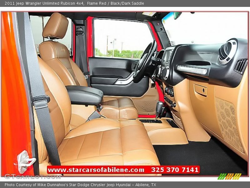 Flame Red / Black/Dark Saddle 2011 Jeep Wrangler Unlimited Rubicon 4x4
