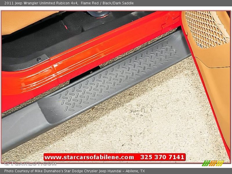 Flame Red / Black/Dark Saddle 2011 Jeep Wrangler Unlimited Rubicon 4x4