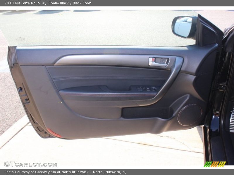 Ebony Black / Black Sport 2010 Kia Forte Koup SX