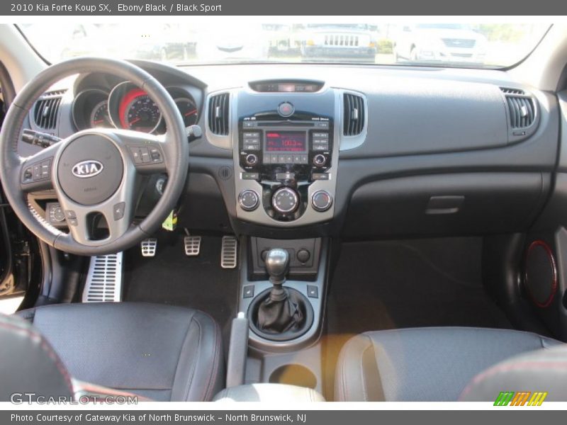 Ebony Black / Black Sport 2010 Kia Forte Koup SX