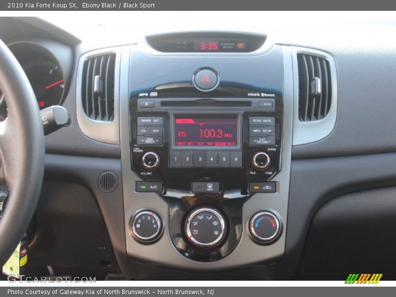 Ebony Black / Black Sport 2010 Kia Forte Koup SX