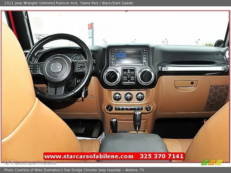 Flame Red / Black/Dark Saddle 2011 Jeep Wrangler Unlimited Rubicon 4x4
