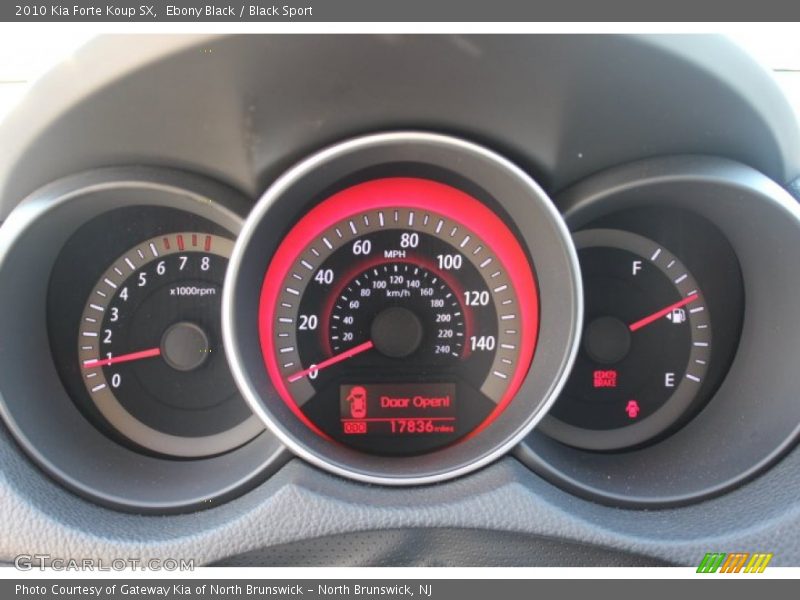 Ebony Black / Black Sport 2010 Kia Forte Koup SX