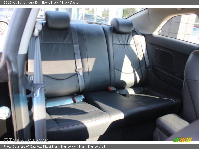 Ebony Black / Black Sport 2010 Kia Forte Koup SX