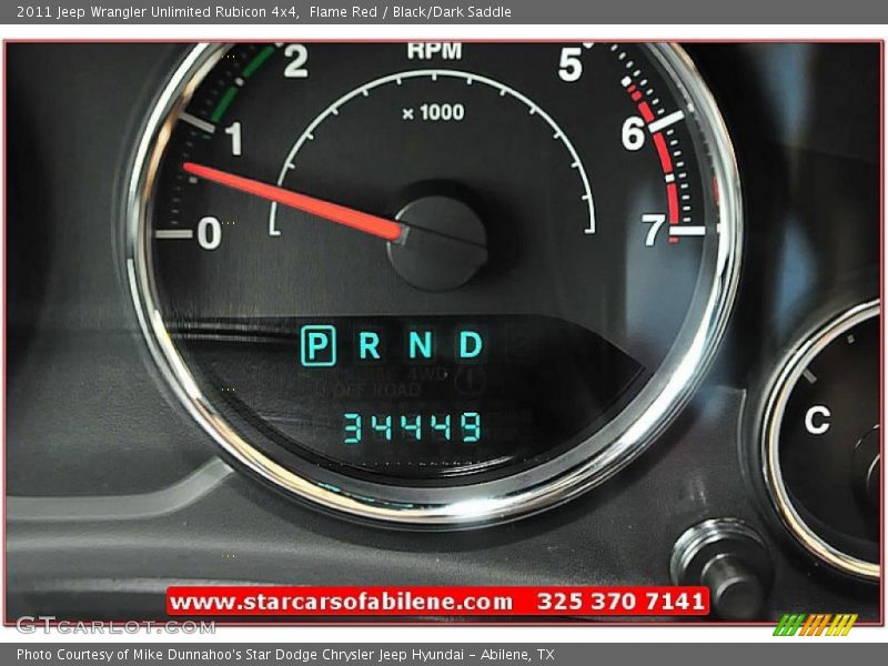 Flame Red / Black/Dark Saddle 2011 Jeep Wrangler Unlimited Rubicon 4x4