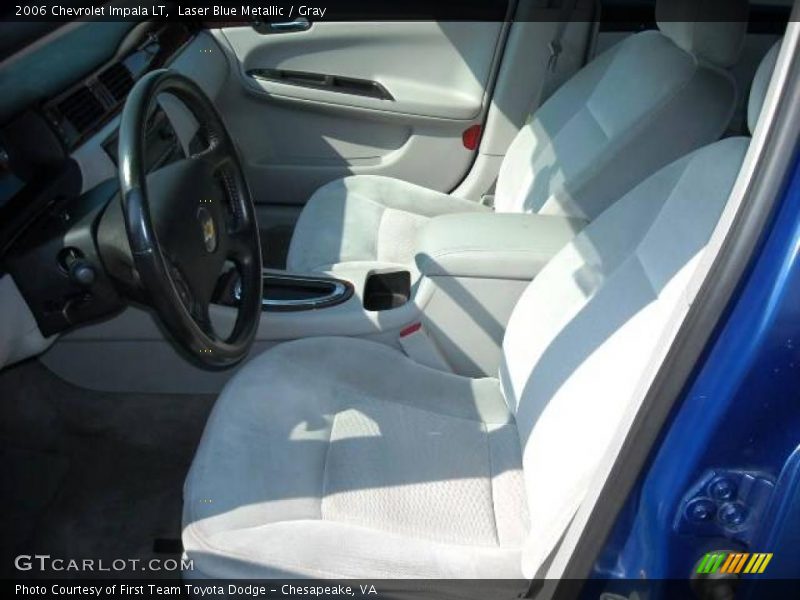 Laser Blue Metallic / Gray 2006 Chevrolet Impala LT