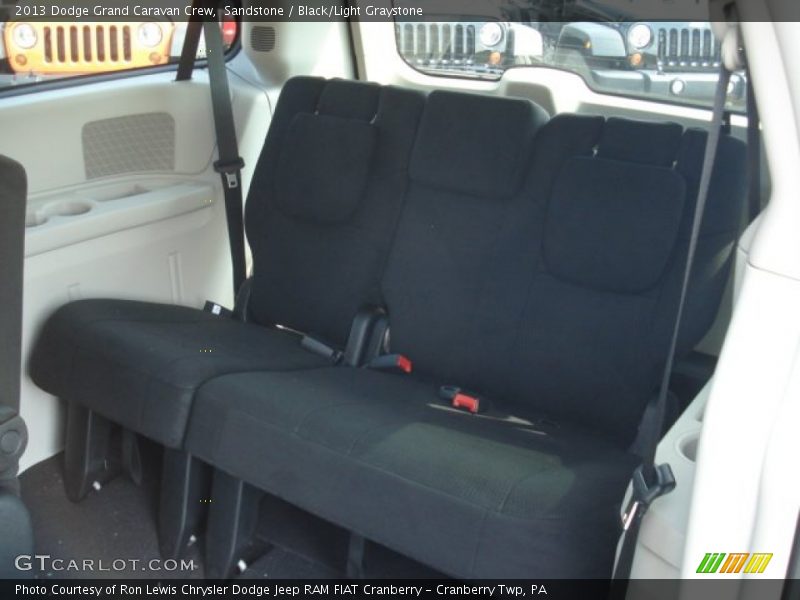 Sandstone / Black/Light Graystone 2013 Dodge Grand Caravan Crew