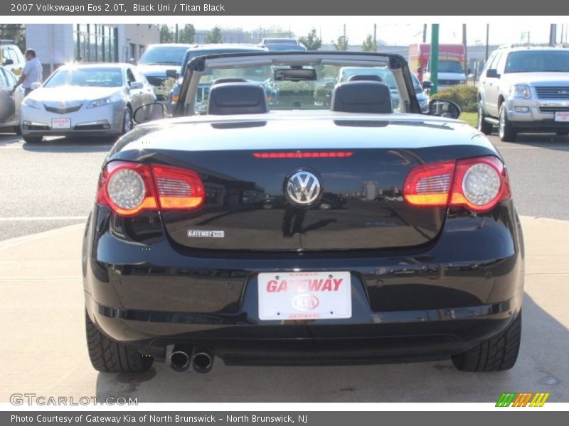 Black Uni / Titan Black 2007 Volkswagen Eos 2.0T