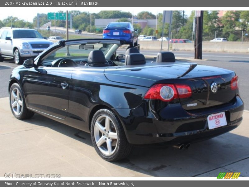 Black Uni / Titan Black 2007 Volkswagen Eos 2.0T