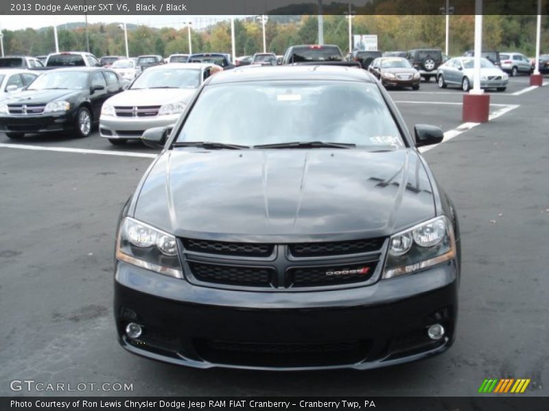 Black / Black 2013 Dodge Avenger SXT V6