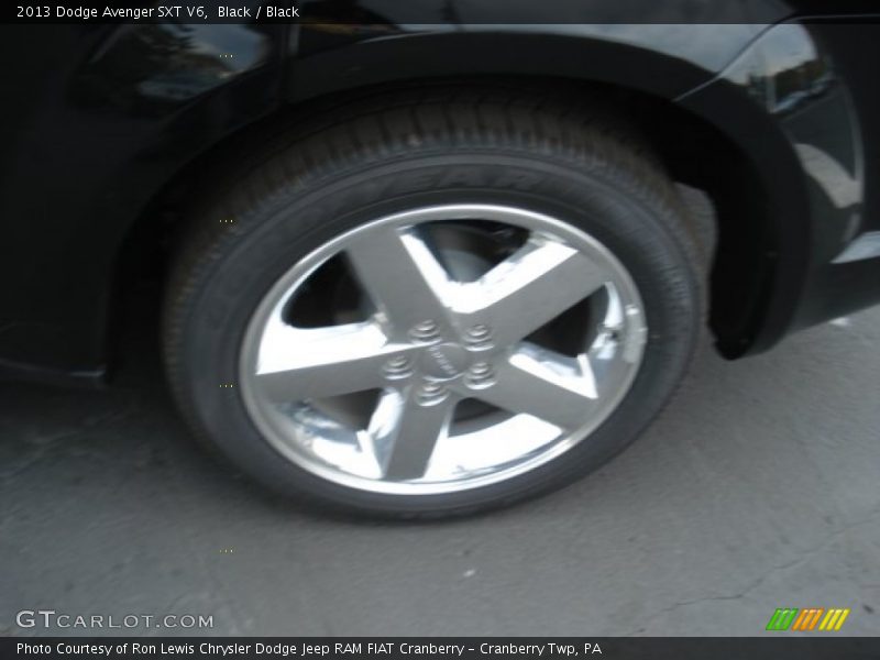 Black / Black 2013 Dodge Avenger SXT V6