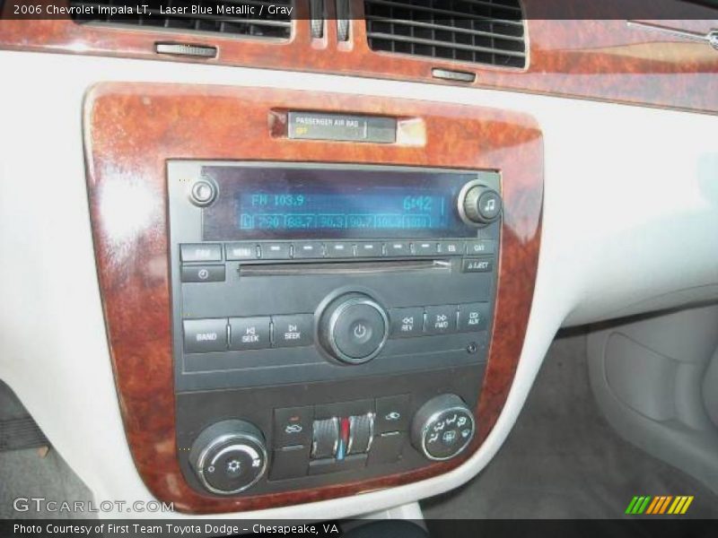 Laser Blue Metallic / Gray 2006 Chevrolet Impala LT