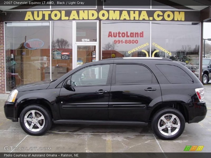 Black / Light Gray 2007 Chevrolet Equinox LT AWD