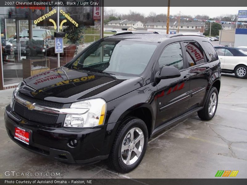 Black / Light Gray 2007 Chevrolet Equinox LT AWD
