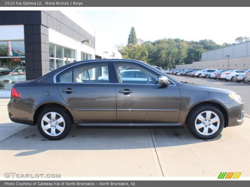 Metal Bronze / Beige 2010 Kia Optima LX