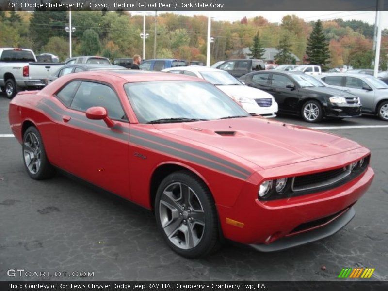 Redline 3-Coat Pearl / Dark Slate Gray 2013 Dodge Challenger R/T Classic