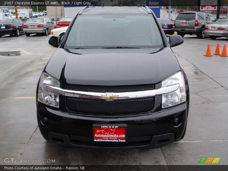 Black / Light Gray 2007 Chevrolet Equinox LT AWD