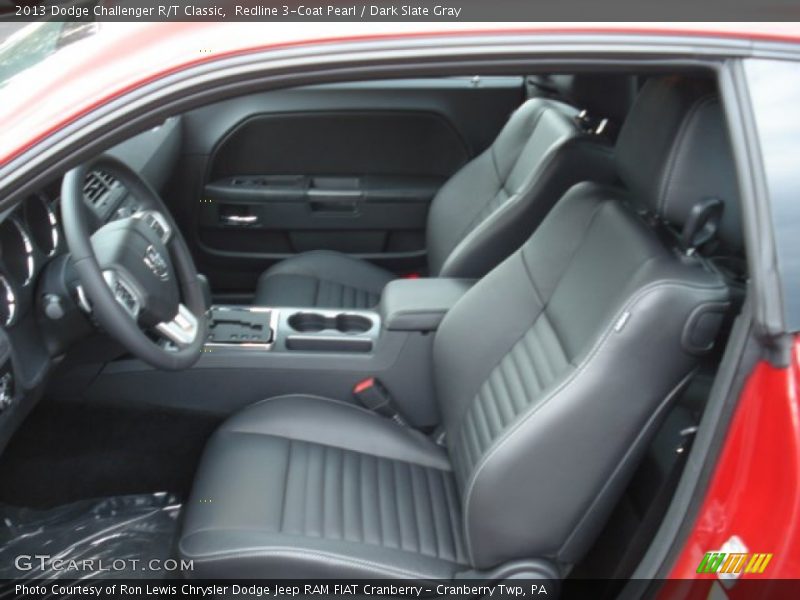 Front Seat of 2013 Challenger R/T Classic