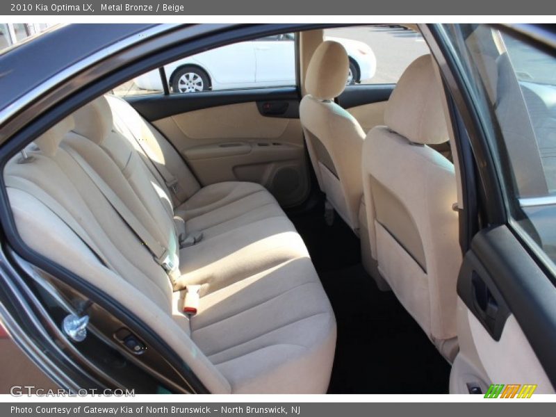 Metal Bronze / Beige 2010 Kia Optima LX