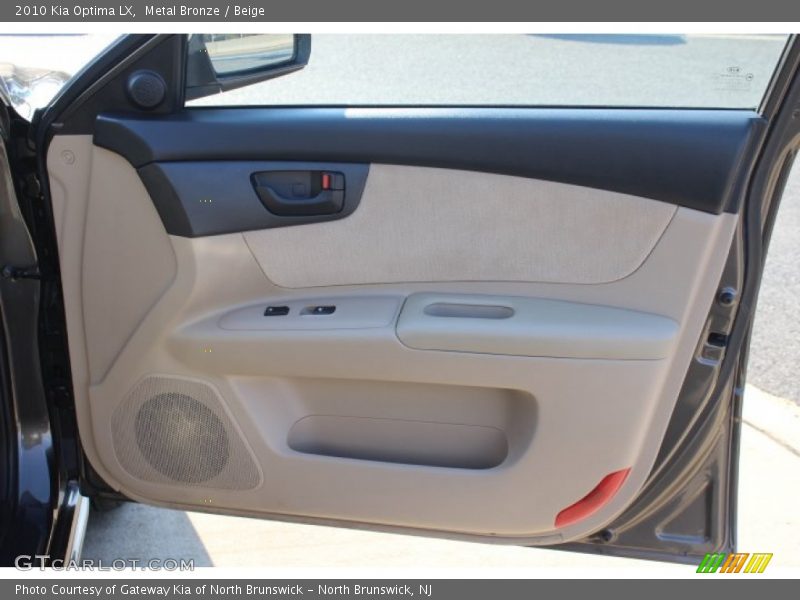 Metal Bronze / Beige 2010 Kia Optima LX