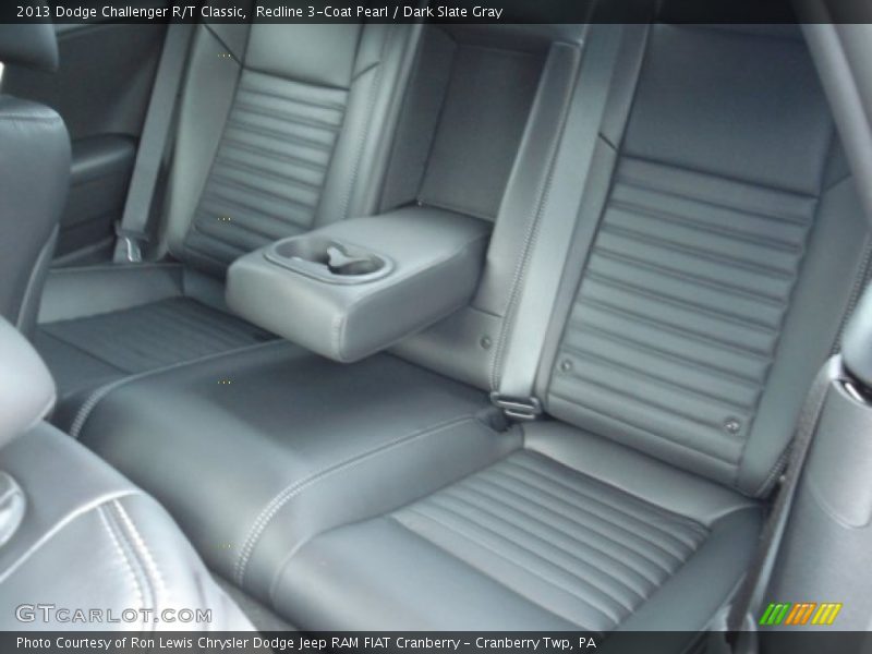 Rear Seat of 2013 Challenger R/T Classic