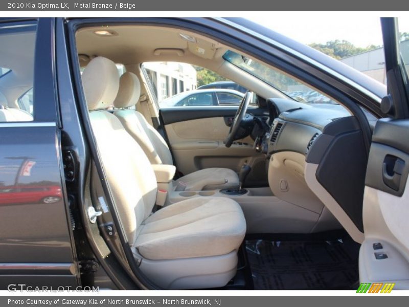 Metal Bronze / Beige 2010 Kia Optima LX