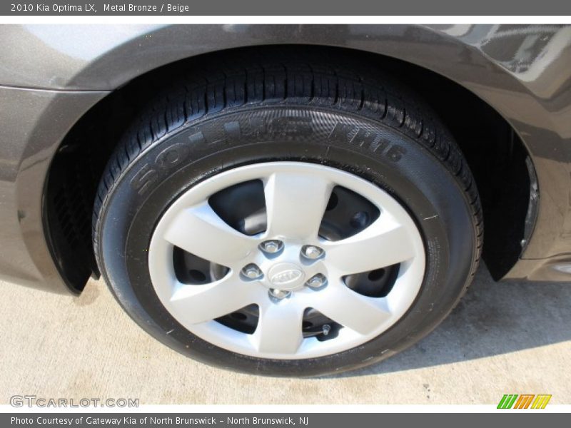 Metal Bronze / Beige 2010 Kia Optima LX