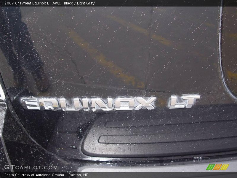 Black / Light Gray 2007 Chevrolet Equinox LT AWD