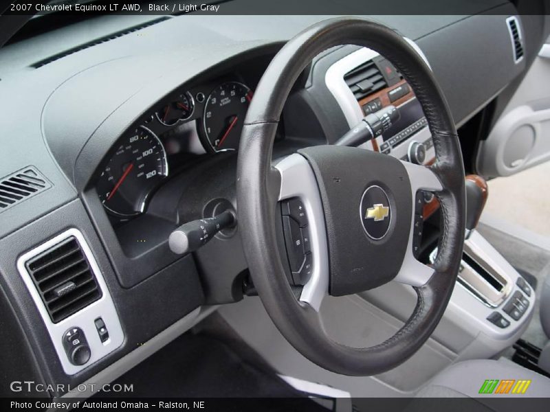 Black / Light Gray 2007 Chevrolet Equinox LT AWD