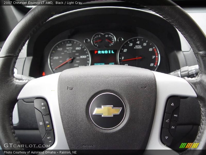 Black / Light Gray 2007 Chevrolet Equinox LT AWD