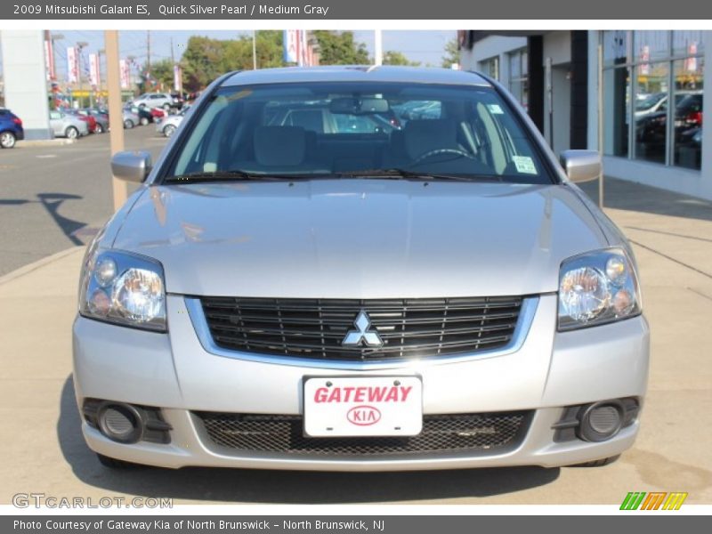 Quick Silver Pearl / Medium Gray 2009 Mitsubishi Galant ES