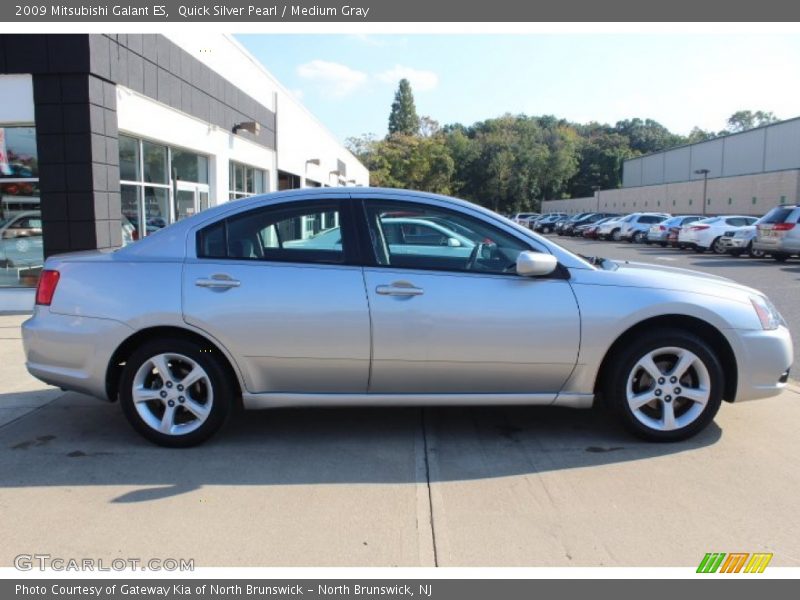 Quick Silver Pearl / Medium Gray 2009 Mitsubishi Galant ES
