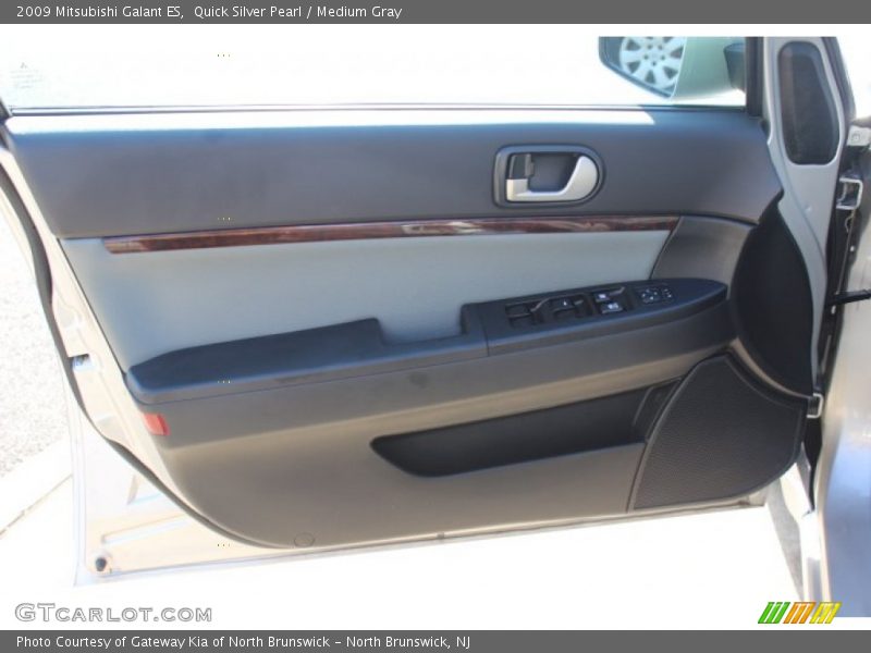 Quick Silver Pearl / Medium Gray 2009 Mitsubishi Galant ES