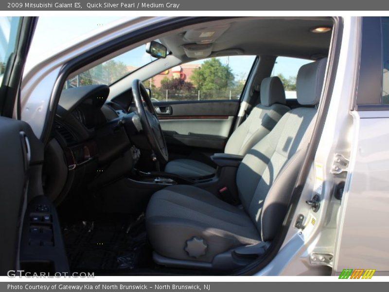 Quick Silver Pearl / Medium Gray 2009 Mitsubishi Galant ES