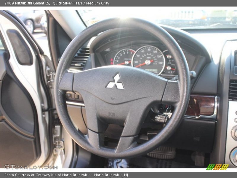 Quick Silver Pearl / Medium Gray 2009 Mitsubishi Galant ES