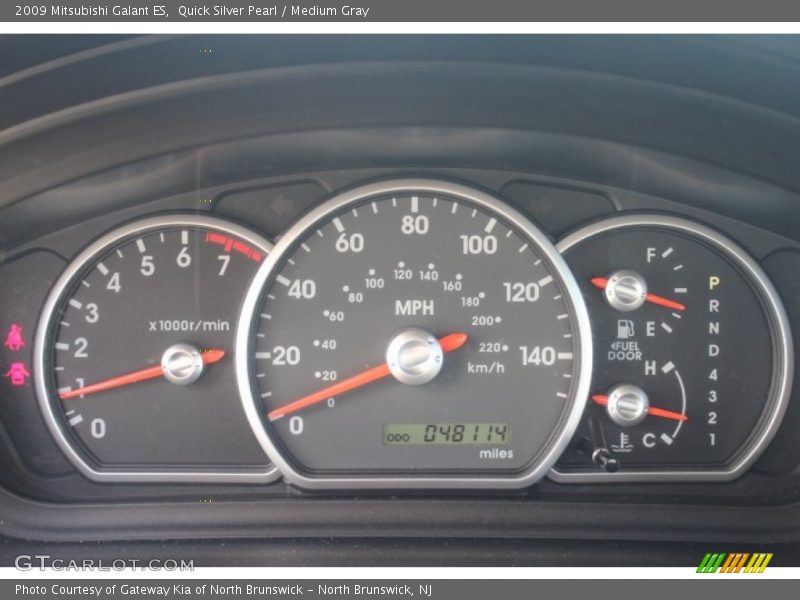 Quick Silver Pearl / Medium Gray 2009 Mitsubishi Galant ES