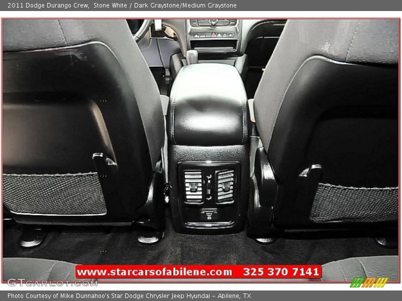 Stone White / Dark Graystone/Medium Graystone 2011 Dodge Durango Crew