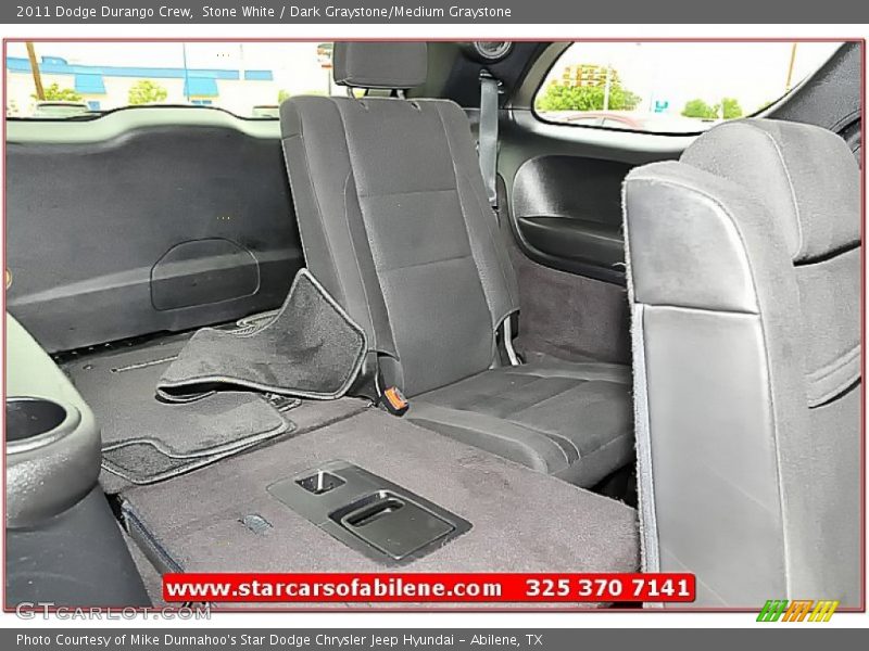 Stone White / Dark Graystone/Medium Graystone 2011 Dodge Durango Crew
