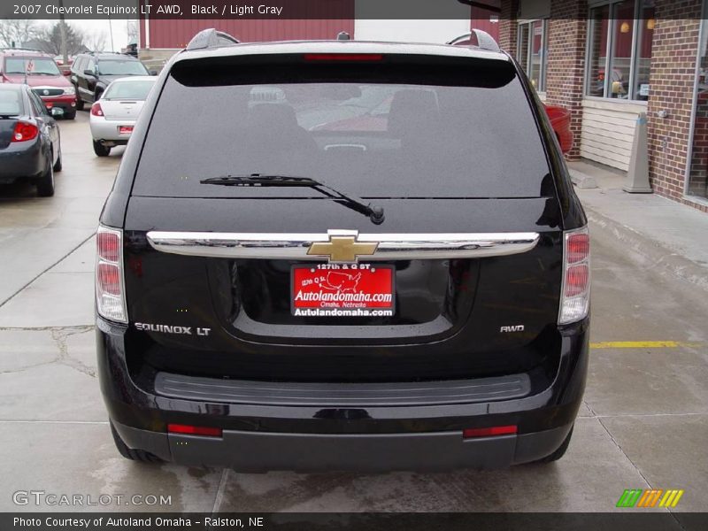 Black / Light Gray 2007 Chevrolet Equinox LT AWD