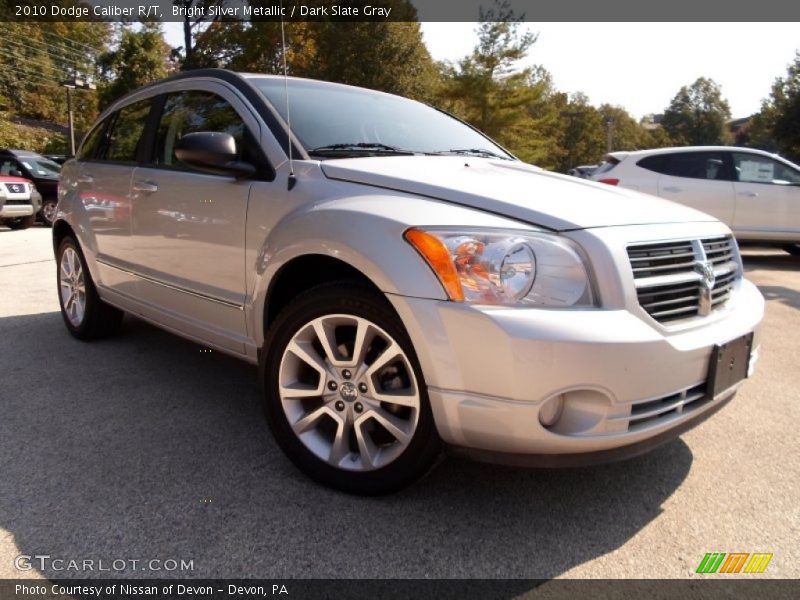 Bright Silver Metallic / Dark Slate Gray 2010 Dodge Caliber R/T