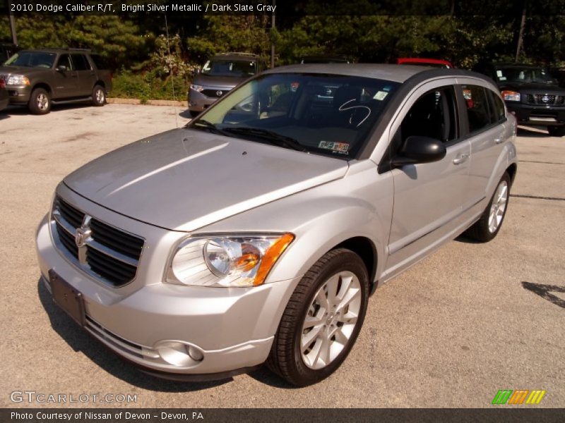 Bright Silver Metallic / Dark Slate Gray 2010 Dodge Caliber R/T