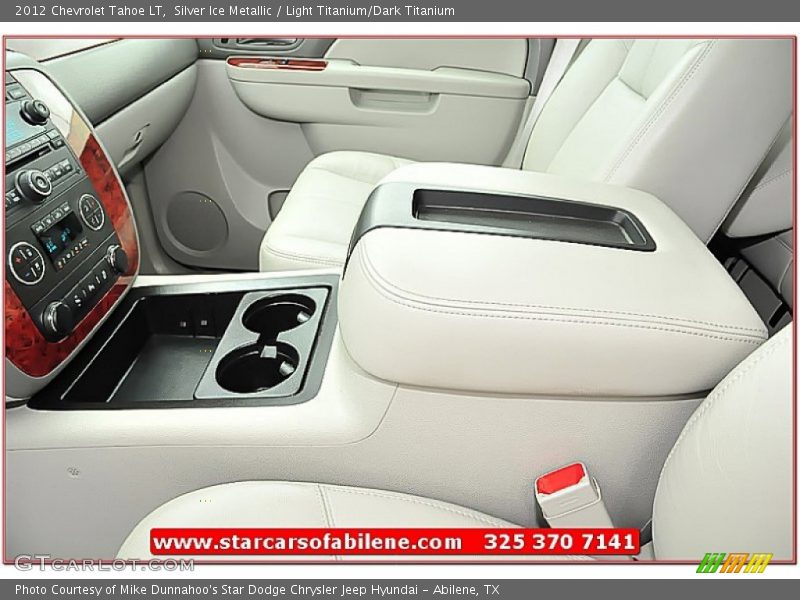 Silver Ice Metallic / Light Titanium/Dark Titanium 2012 Chevrolet Tahoe LT